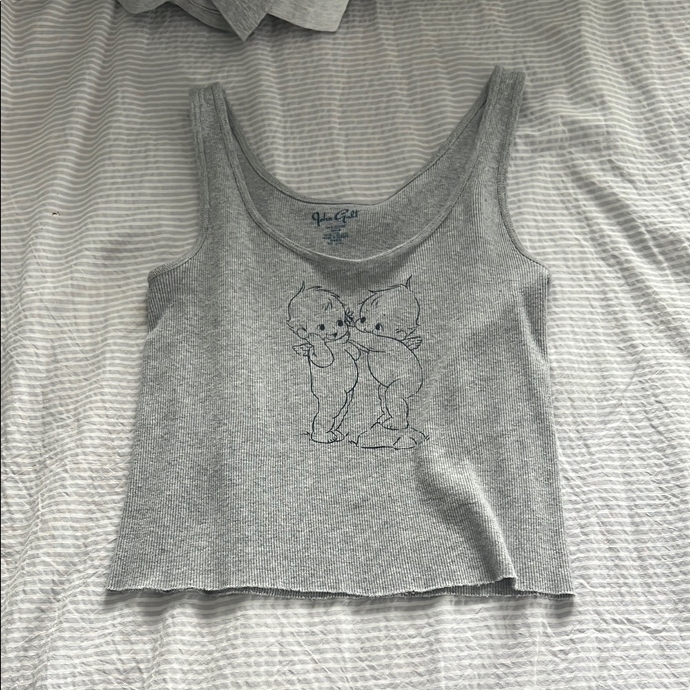 Brandy Melville Gray Tank Top